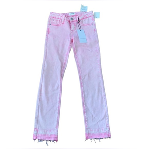NWT Hudson pink ankle skinny jeans‎ size 10